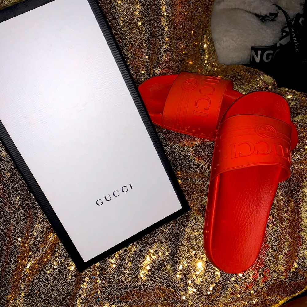 Authentic Gucci slides